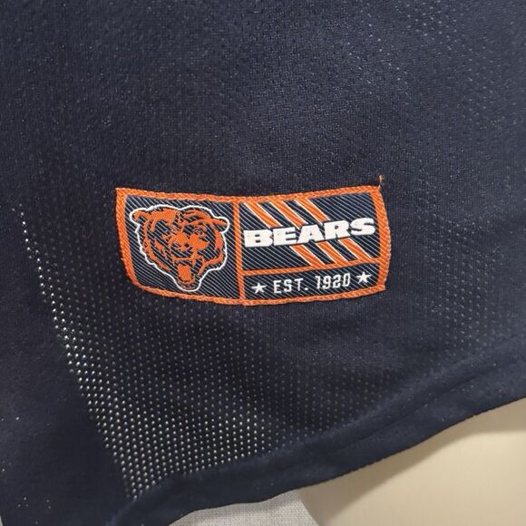 NFL Ultra Game Chicago Bears Women’s Jersey Tee L Navy Bear Logo #20 - Picture 7 of 7
